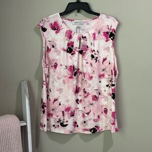 Kasper Women's Pink Floral Top